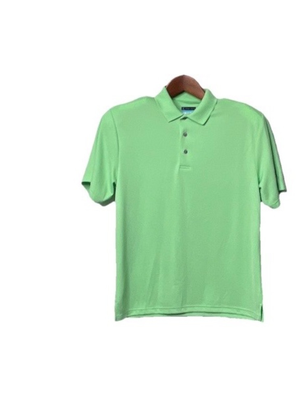 PGA Tour Light Green Short-Sleeve Polo